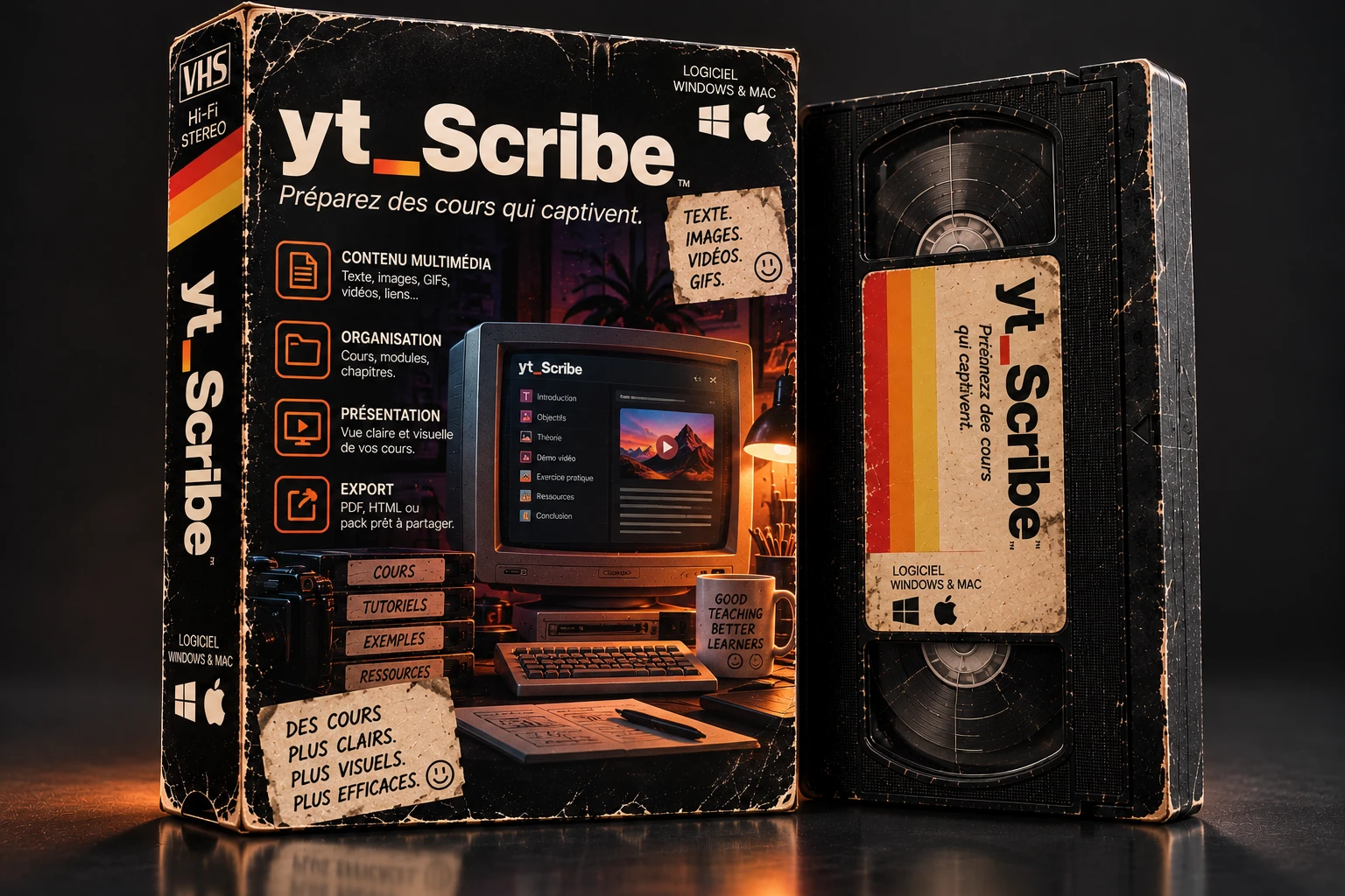 Jaquette VHS et cassette de yt_Scribe