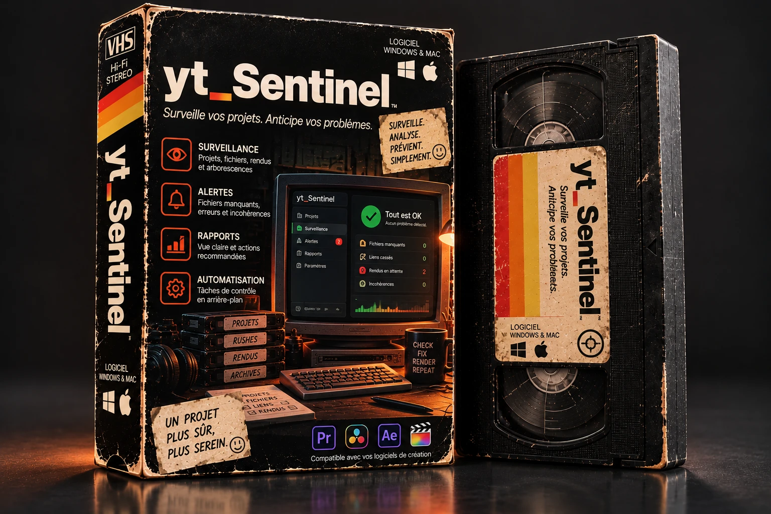 Jaquette VHS et cassette de yt_Sentinel
